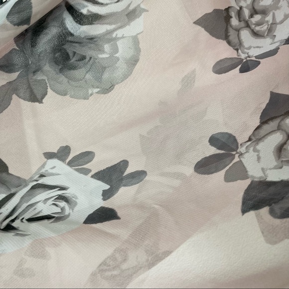 H&M Divided Floral Cardigan Kimono Blouse - Picture 3 of 3